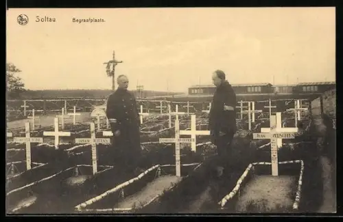 AK Soltau, Kriegsgefangenenlager, Begraafplaats, Friedhof