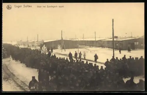 AK Soltau, Kriegsgefangenenlager, Voor het Zondagsch appél