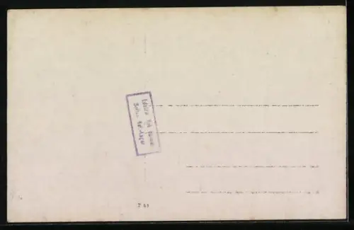 Foto-AK Soltau, Kriegsgefangenenlager, Sanitätspersonal auf der Lagerstrasse