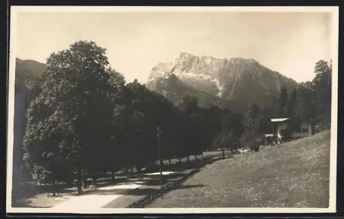 AK Ilsank bei Berchtesgaden, Landhaus Degen, Gebirgslandschaft