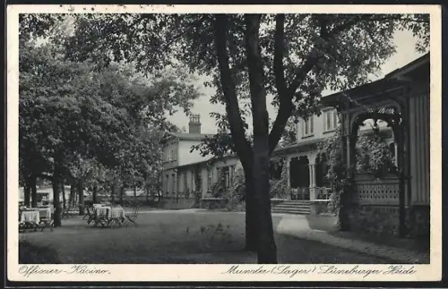 AK Munster-Lager /Lüneburger Heide, Offizier-Kasino