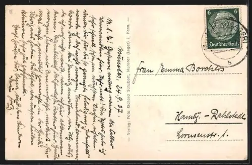 AK Munster-Lager /Lüneburger Heide, Offizier-Kasino