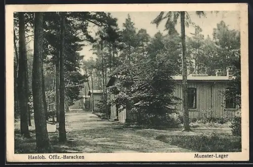 AK Munster-Lager, Hanloh. Offiziersbaracken