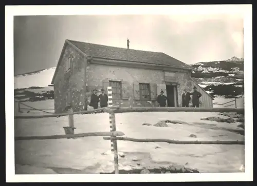 Fotografie Ansicht St. Barbara im Mürztal, Blick auf das Graf Meran-Schutzhaus auf der Hohen Veitsch