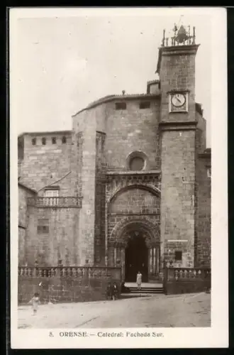 AK Orense, Catedral: Fachada Sur