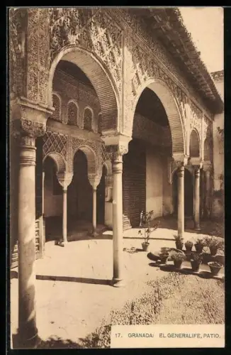 AK Granada, El Generalife, Patio