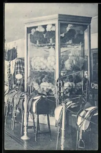 AK Madrid, Palacio Real, Guadarnés, Sillas, penachos y rejoncillos