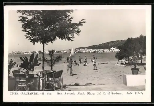 AK Ibiza /Baleares, San Antonio Abad. Playa del Hotel Sevinas