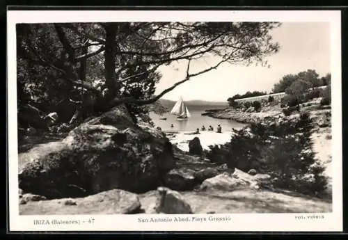 AK Ibiza /Baleares, San Antonio Abad. Playa Grassió
