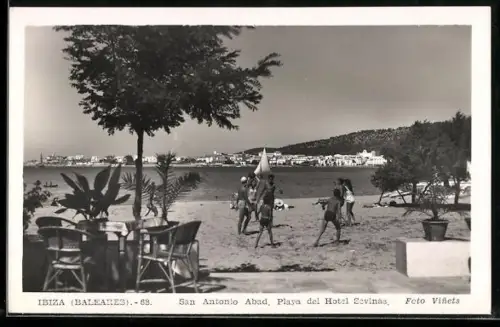 AK Ibiza /Baleares, San Antonio Abad. Playa del Hotel Sevinas