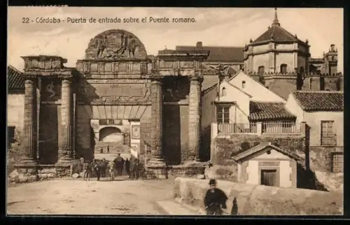 AK Córdoba, Puerta de entrada sobre el Puente romano