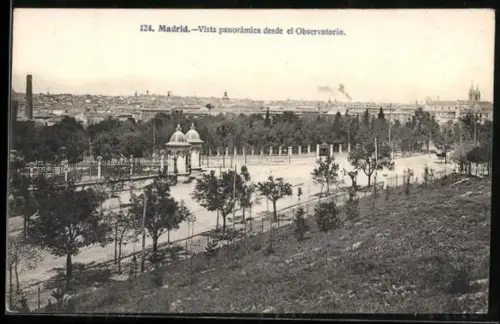 AK Madrid, Vista panorámica desde el Observatorio