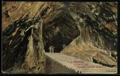 AK Mallorca, Cuevas de Artá, Entrada