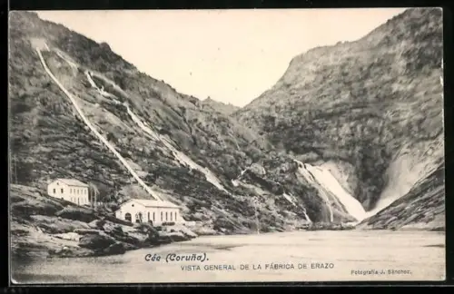 AK Cée /Coruna, Vista General de la Fábrica de Erazo