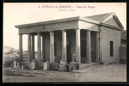 AK Sagunto, Castillo de Sagunto, Vista del Museo