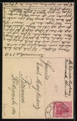 AK Dornröschen, Scherenschnitt