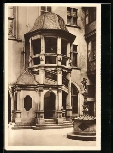 AK Frankfurt a. Main, Römerhöfchen, Ganzsache WHW Winterhilfswerk