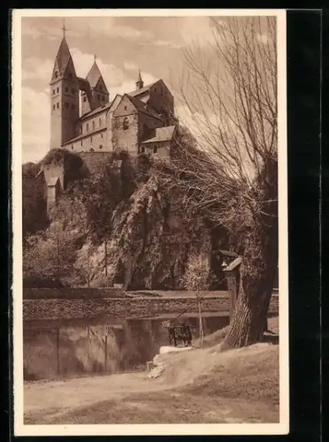 AK Dietkirchen i. Lahntal, Stiftskirche, Ganzsache WHW Winterhilfswerk
