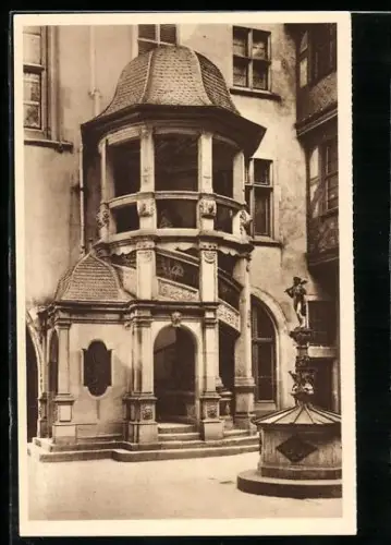 AK Frankfurt a. Main, Römerhöfchen, Ganzsache WHW Winterhilfswerk