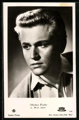 AK Schauspieler Sebastian Fischer in Hotel Adlon