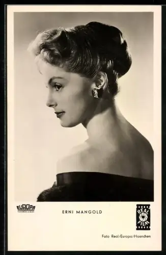 AK Schauspielerin Erni Mangold in Die Ehe des Dr. med. Danwitz
