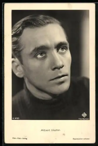 AK Schauspieler Albert Hehn mit charmantem Blick