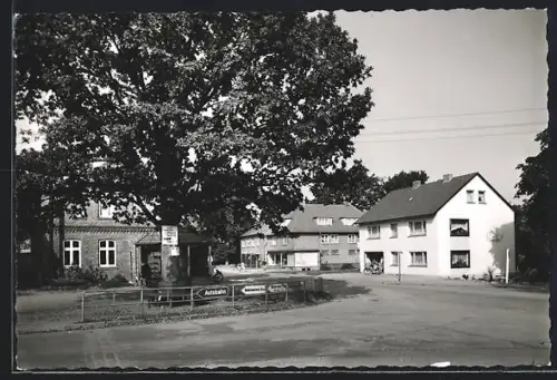 AK Bispingen, Hauptstrasse Ecke Bahnhofstrasse