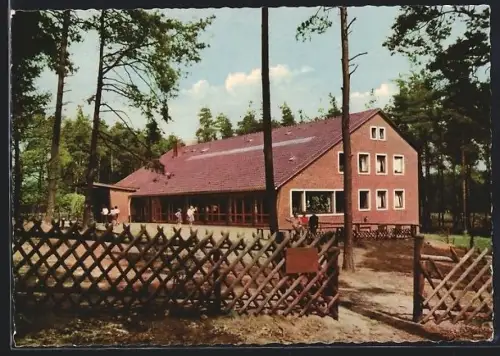 AK Bispingen /Lüneburger Heide, Jugendherberge des Landesverbandes Hannover