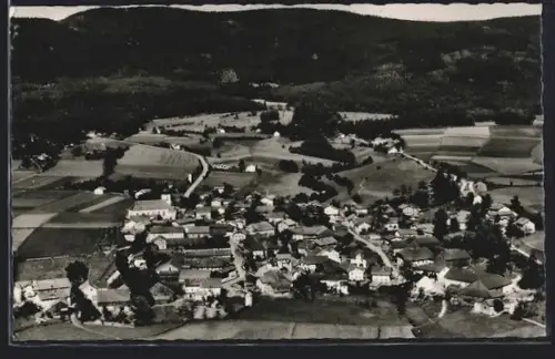 AK Arnbruck /Bayer. Wald, Ortsansicht aus der Vogelschau