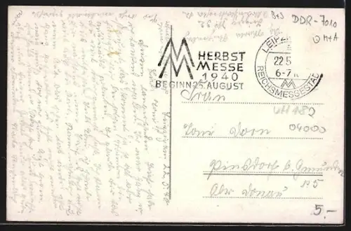 AK Leipzig, Gohliser Schlösschen