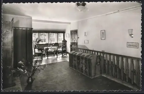 AK Bispingen /Lüneburger Heide, Muttergenesungsheim Wacholderhof, Innenansicht