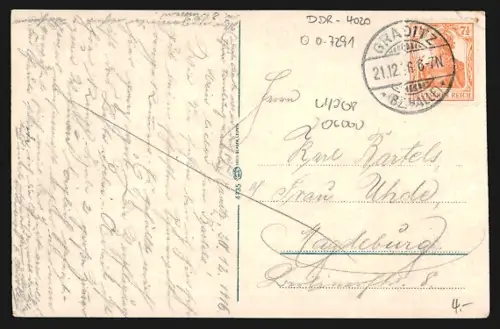 AK Halle a. S., Bergschenke, Ruine Giebichenstein