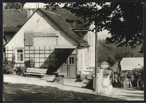 AK Mankenbach /Oberhain, Konsum-Gasthaus Zur Erholung