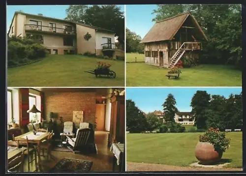 AK Fallingbostel, Gasthof Haus Am Hang, Inh. Frau Ilse v. d. Wroge, Soltauer Strasse 8a