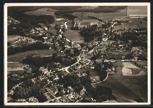 AK Fallingbostel, Ansicht aus dem Flugzeug