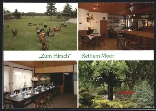 AK Rethem-Moor, Gasthaus Zum Hirsch, Inh. Fam. Leseberg