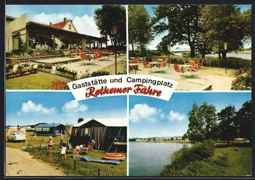 AK Rethem, Gasthaus und Campingplatz Rethemer Fähre, Inh. Anni Schou