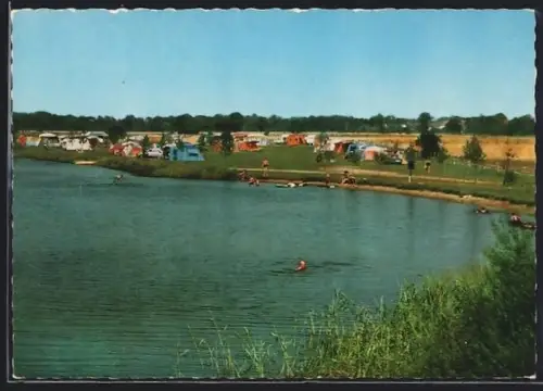 AK Rethem, Rethemer Fähre, Campingplatz, Bes. Anni Schou