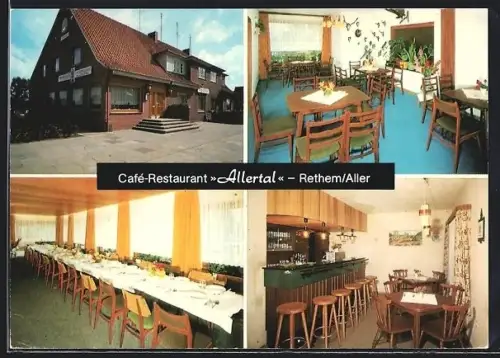 AK Rethem /Aller, Café-Restaurant Allertal, Inh. Heinrich Blume