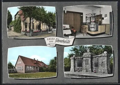 AK Schneeheide, Gasthaus Krug Schneeheide, Inh. Erwin Hutt