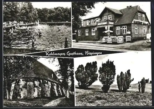 AK Bispingen üb. Soltau, Kohlmeyers Gasthaus, Bes. H. Kohlmeyer