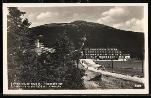 AK Spindlerbaude, Riesengebirge, Spindlerova chata, Krkonose