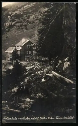 AK Ötscher-Schutzhaus, Berghütte des Öster. Touristenklubs