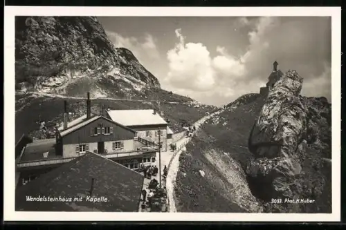 AK Wendelsteinhaus mit Kapelle