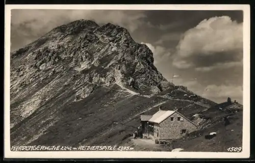 AK Nördlingerhütte, Aufstieg zur Reitherspitze