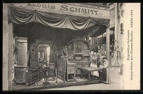 AK Paris, Exposition Coloniale 1906, Grand Palais de Champs-Elysees