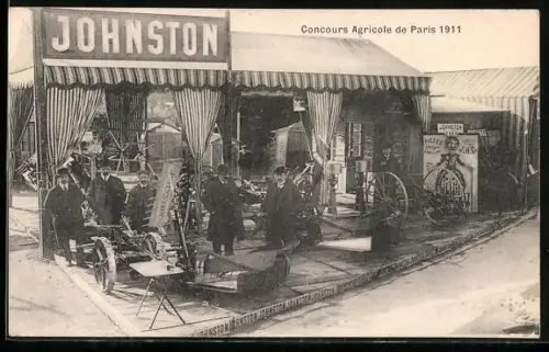AK Paris, Concours Agricole de Paris 1911, Johnston
