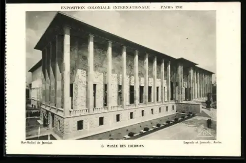 AK Paris, Exposition Coloniale Internationale 1931, Musee des Colonies, Ausstellung