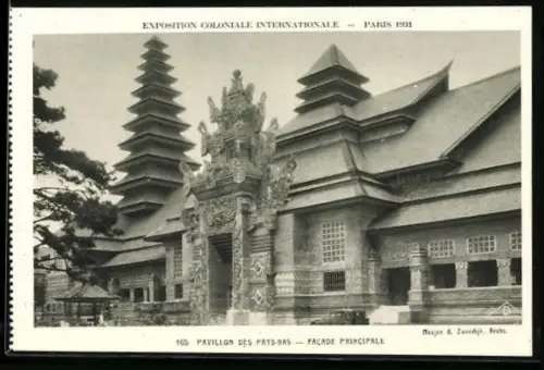 AK Paris, Exposition Coloniale Internationale 1931, Pavillon des Pays-Bas, Ausstellung