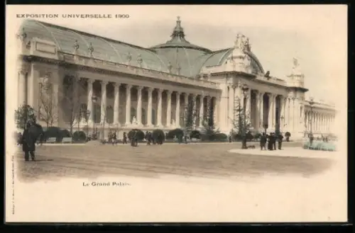 AK Paris, Exposition universelle 1900, Le Grand Palais